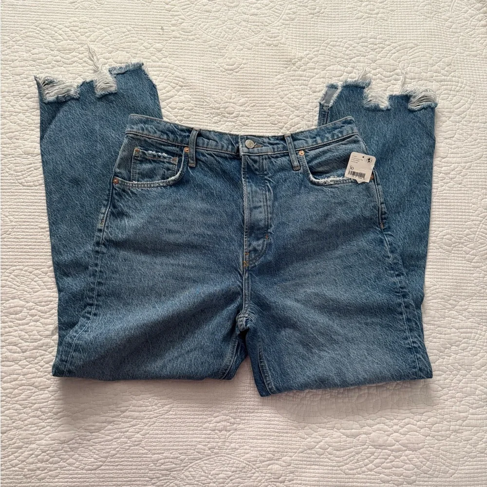 Free People Women's Tapered Baggy Boyfriend Jeans - Picture 4 of 8